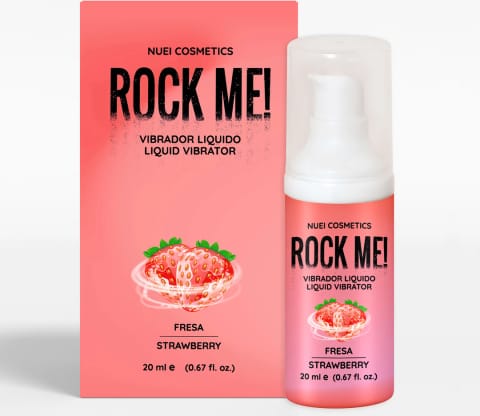 ⁨Nuei Rock Me! Żel Wibrujący Truskawkowy 20 ml - Efekt Tingling⁩ w sklepie Wasserman.eu