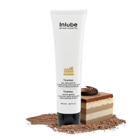 ⁨Nuei INLUBE Żel na bazie wody o zapachu tiramisu 100ml z aloesem⁩ w sklepie Wasserman.eu
