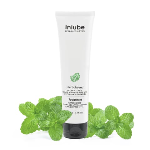 ⁨Nuei INLUBE Żel na bazie wody Spearmint 100 ml z aloesem, wydłużone działanie⁩ w sklepie Wasserman.eu