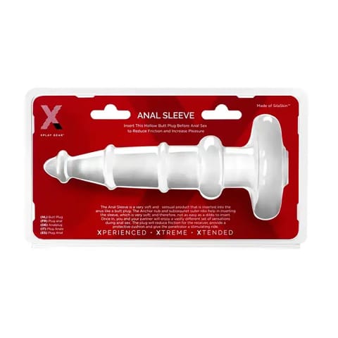 ⁨Perfect Fit XPlay Gear Anal Sleeve Plug 18 cm - system z kotwicą, czarny⁩ w sklepie Wasserman.eu