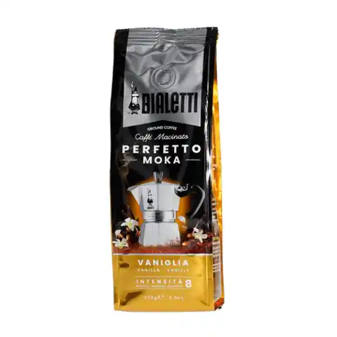 ⁨Bialetti - Perfetto Moka Vanilia 250g ground coffee⁩ at Wasserman.eu