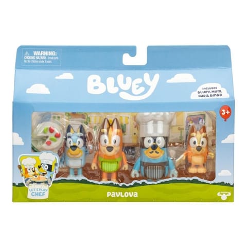 ⁨Bluey Figurka Czas na deser 4-pak⁩ w sklepie Wasserman.eu