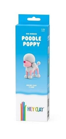 ⁨Hey Clay - Figurka Psi Przyjaciele Pudel 3-pak⁩ w sklepie Wasserman.eu