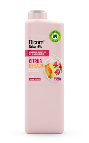⁨DICORA Żel pod prysznic Cytrusy i Brzoskwinie 750 ml⁩ w sklepie Wasserman.eu