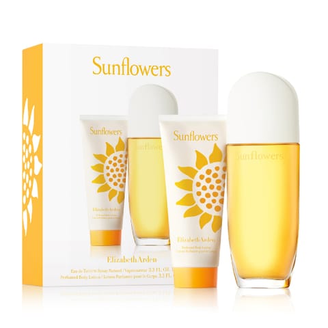 ⁨ELIZABETH ARDEN Zestaw prezentowy Sunflower (Woda toaletowa 100ml + Balsam do ciała 100ml)⁩ w sklepie Wasserman.eu