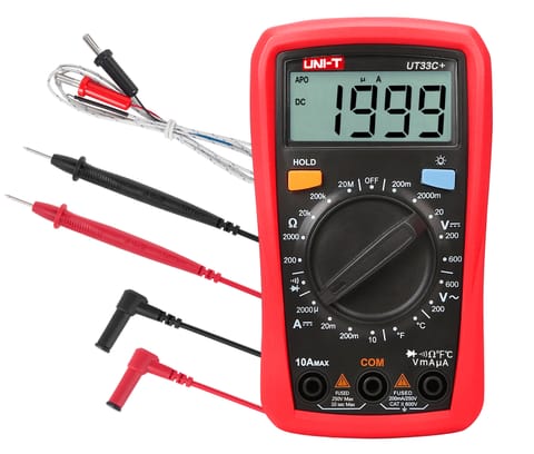 Uni-T UT33C+ Universal Meter at Wasserman.eu