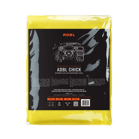 ⁨ADBL CHICK - microfibre 40x40cm 300gsm⁩ at Wasserman.eu