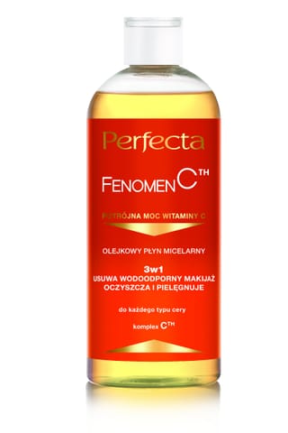 ⁨PERFECTA Fenomen C Olejkowy Płyn micelarny 400 ml⁩ w sklepie Wasserman.eu