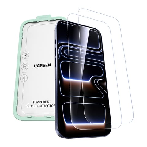 ⁨Szkło hartowane Ugreen SP1143 do iPhone 17 Pro (2 szt.)⁩ w sklepie Wasserman.eu