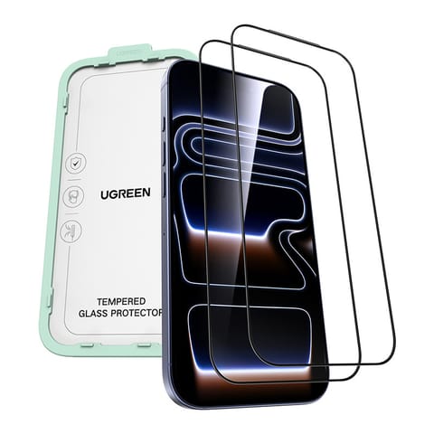 ⁨Szkło hartowane Ugreen SP1146 do iPhone 17 Pro (2 szt.)⁩ w sklepie Wasserman.eu