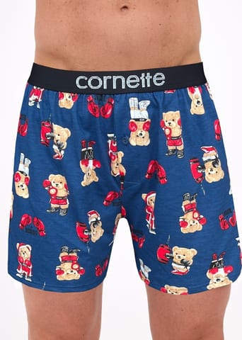 ⁨BOKSERKI CORNETTE CLASSIC CL-881/02 (3XL-5XL) (kolor niebieski, rozmiar 3XL)⁩ w sklepie Wasserman.eu