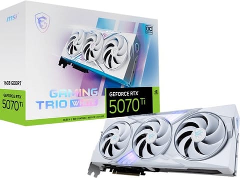 ⁨Karta graficzna MSI RTX 5070 Ti 16G GAMING TRIO OC⁩ w sklepie Wasserman.eu