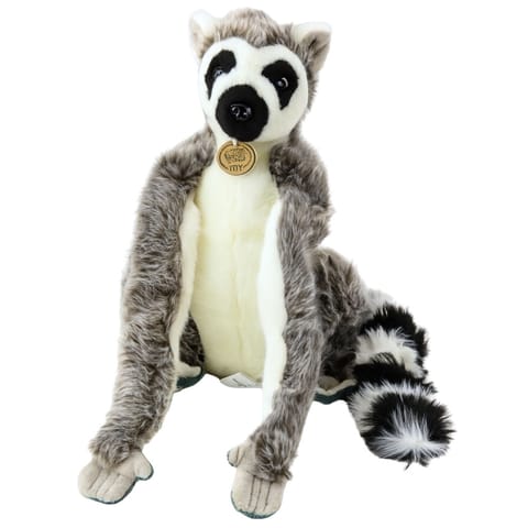 ⁨Pluszowa Maskotka Przytulanka Lemur Z Długimi Łapkami Na Rzepy 27cm⁩ w sklepie Wasserman.eu