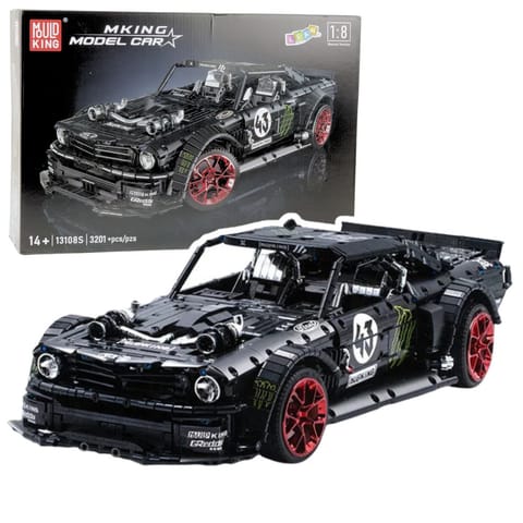 ⁨Klocki Konstrukcyjne Samochód Sportowy Mustang Hoonicorn V2 3201 el.⁩ w sklepie Wasserman.eu