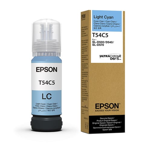 ⁨Epson oryginalny ink / tusz C13T54C520, light cyan⁩ w sklepie Wasserman.eu