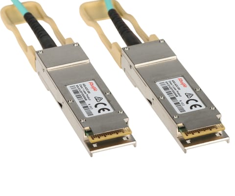 ⁨AKTYWNY KABEL OPTYCZNY WIELOMODOWY 40G-AOC-5M 5 m RUIJIE⁩ w sklepie Wasserman.eu