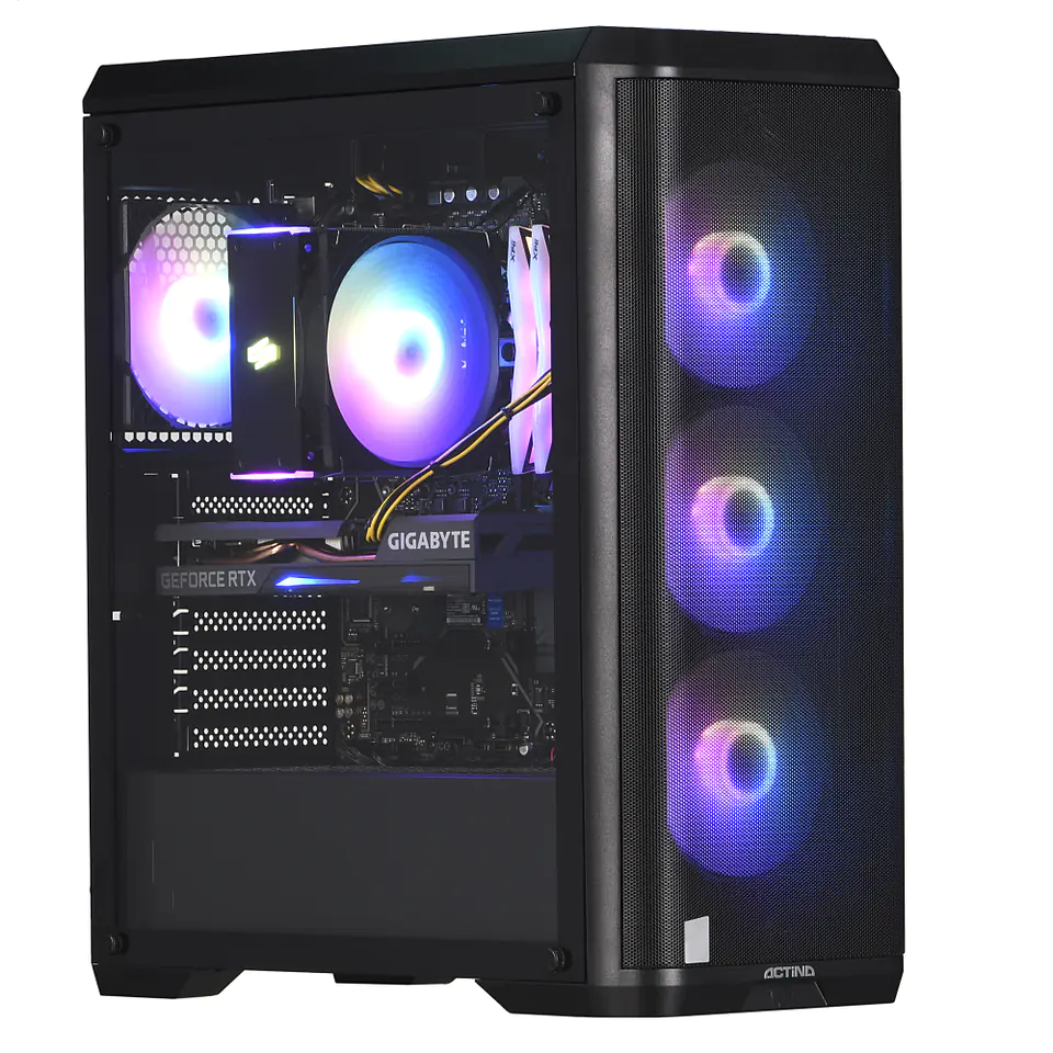 Actina 5901443296164 PC DDR4-SDRAM i5-10400F Midi Tower Intel® Core™ i5 16 GB 500 GB SSD Black at Wasserman.eu