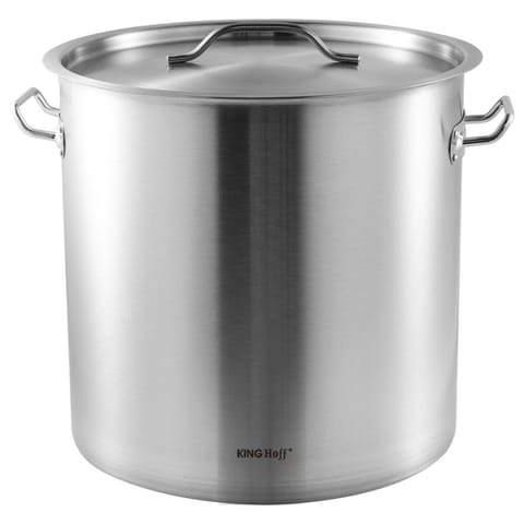 ⁨GARNEK GASTRONOMICZNY Z POKRYWĄ STALOWĄ 33L KINGHOFF KH-1964⁩ w sklepie Wasserman.eu
