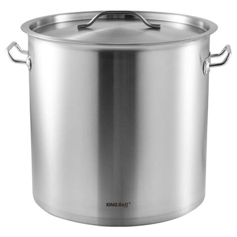 ⁨GARNEK GASTRONOMICZNY Z POKRYWĄ STALOWĄ 36L KINGHOFF KH-1965⁩ w sklepie Wasserman.eu
