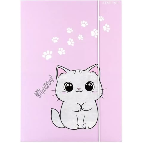 Teczka z gumką A4 KOTEK PLUSZ 559723 STARPAK w sklepie Wasserman.eu