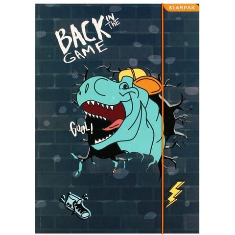 Teczka z gumką A4 SKATE DINO 536505 STARPAK w sklepie Wasserman.eu