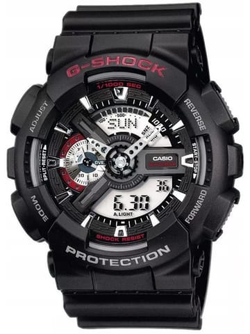 ⁨ZEGAREK MĘSKI CASIO G-SHOCK GA-110-1AER (zd136a)⁩ w sklepie Wasserman.eu