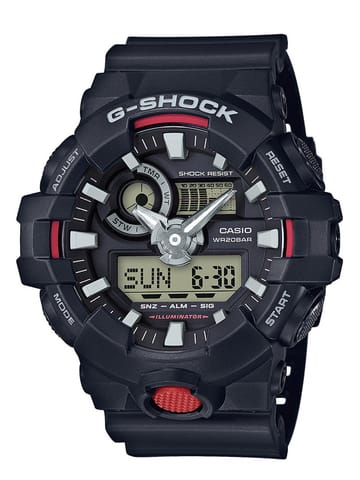 ⁨ZEGAREK MĘSKI CASIO G-SHOCK  GA-700-1AER (zd140e)⁩ w sklepie Wasserman.eu