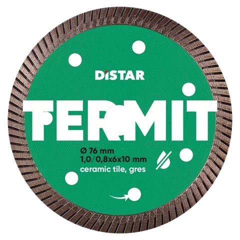 ⁨TARCZA DIAMENTOWA DO CERAMIKI I GRESU TERMIT 76*1.0*10MM⁩ w sklepie Wasserman.eu