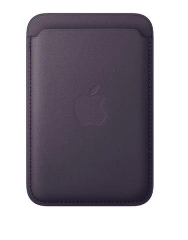 ⁨Portfel z tkaniny FineWoven z MagSafe do iPhonea - nocny fiolet⁩ w sklepie Wasserman.eu