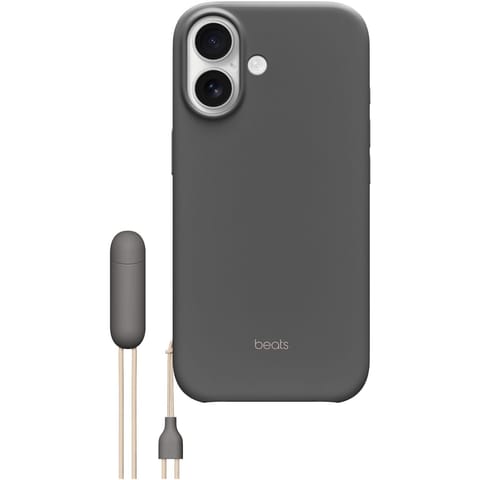 ⁨Etui z podpórką Beats Kickstand zgodne z MagSafe i panelem Sterowanie aparatem do iPhonea 17 - szafirowy szary⁩ w sklepie Wasserman.eu