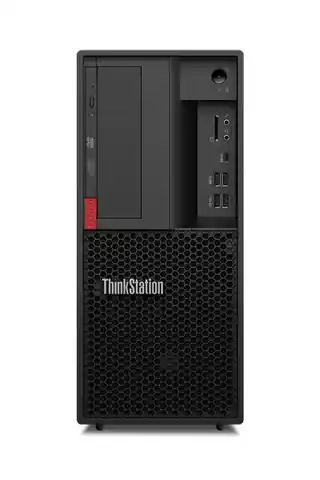 ⁨Lenovo ThinkStation P330 Tower DDR4-SDRAM i3-9100F 9th gen Intel® Core™ i3 8 GB 256 GB SSD NoOS Black⁩ at Wasserman.eu