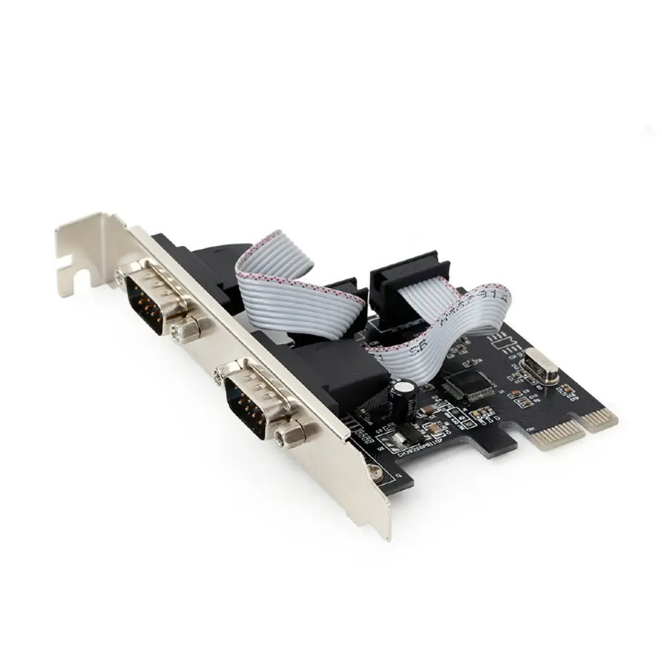 ⁨Kontroler GEMBIRD SPC-22 (COM (RS-232), PCI-E)⁩ w sklepie Wasserman.eu