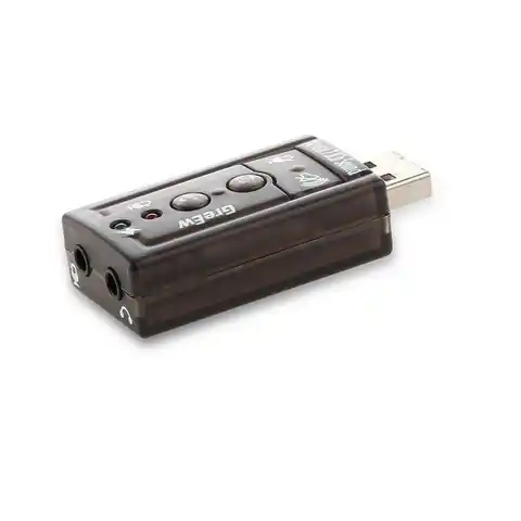 ⁨Karta dźwiękowe SAVIO ak-01 (Zewnętrzna; USB 2.0)⁩ w sklepie Wasserman.eu