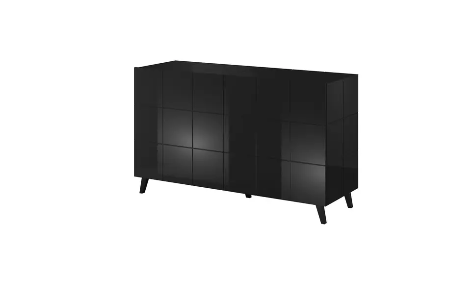 ⁨Cama sideboard 2D REJA black gloss/black gloss⁩ at Wasserman.eu