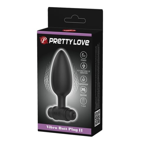 ⁨KOREK PRETTY LOVE - VIBRA BUTT PLUG II⁩ w sklepie Wasserman.eu