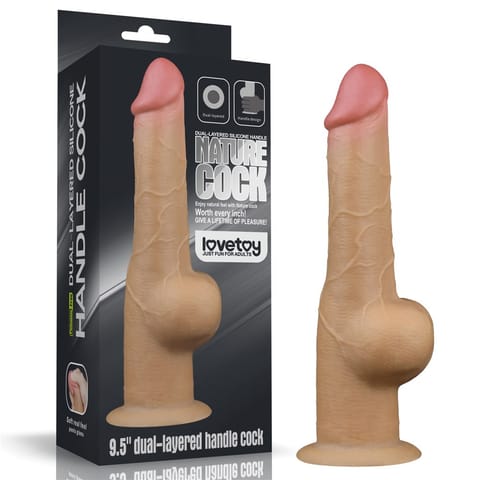 DONG 9.5'' DUAL LAYERED HANDLE COCK w sklepie Wasserman.eu