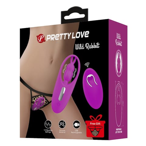 WIBRATOR PRETTY LOVE – WILD RABBIT w sklepie Wasserman.eu