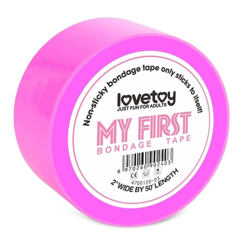 ⁨TAŚMA MY FIRST NON STICKY BONDAGE TAPE PINK⁩ w sklepie Wasserman.eu