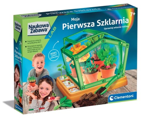 Clementoni Naukowa Zabawa Lab 50861 Moja Pierwsza Szklarnia w sklepie Wasserman.eu