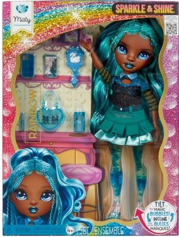 ⁨Rainbow High Sparkle&Shine Doll - Teal⁩ w sklepie Wasserman.eu