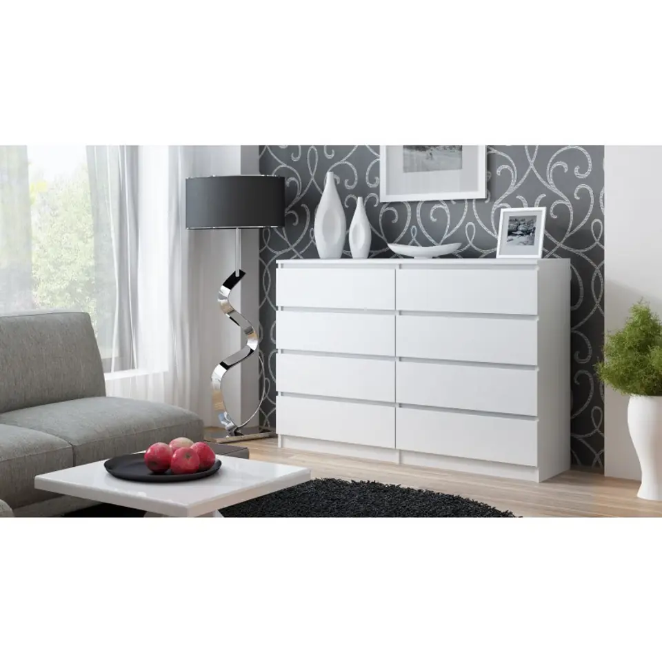 ⁨Topeshop M8 140 BIEL chest of drawers⁩ at Wasserman.eu