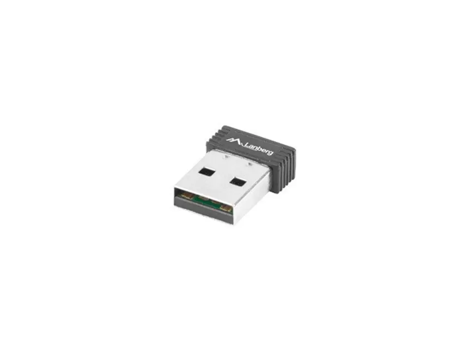 ⁨Karta sieciowa Lanberg N150 NC-0150-WI (USB 2.0)⁩ w sklepie Wasserman.eu