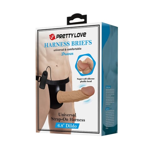 STRAP-ON Z WIBRACJĄ PRETTY LOVE HARNESS BRIEFS w sklepie Wasserman.eu