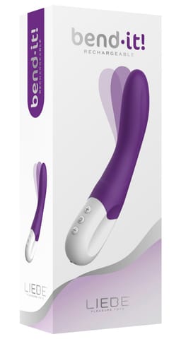 ⁨WIBRATOR LIEBE BEND IT RECHARGEABLE PURPLE⁩ w sklepie Wasserman.eu