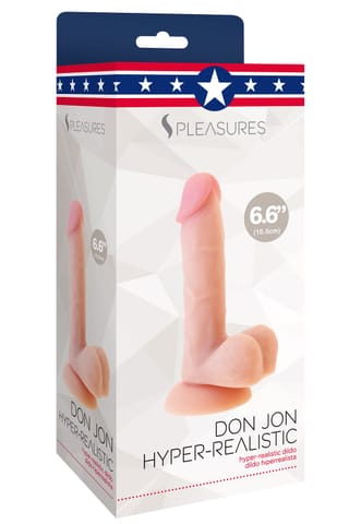 DON JON FLESH HIPERREALISTIC 16,5 CM w sklepie Wasserman.eu