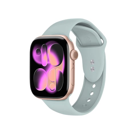 ⁨Crong Liquid - Pasek do Apple Watch 38/40/41/42 mm (miętowy)⁩ w sklepie Wasserman.eu