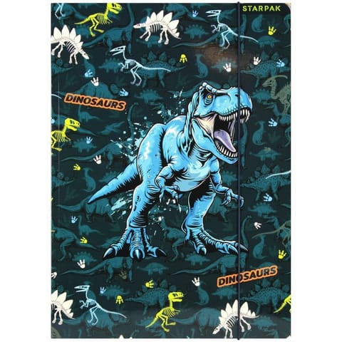 Teczka z gumką A4 DINO GLOW 559701 STARPAK w sklepie Wasserman.eu