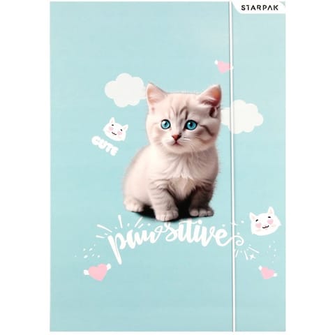 Teczka z gumką A4 KITTY 553545 STARPAK w sklepie Wasserman.eu