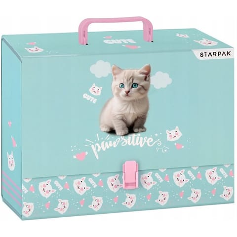 Teczka z rączką A4/95mm KITTY 559315 STARPAK w sklepie Wasserman.eu