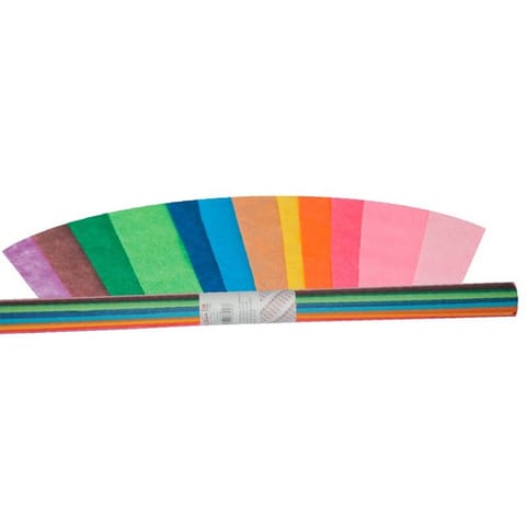 ⁨Bibuła w rolce gładka mix 30ark.BID-7650 76x50cm B2+ ALIGA⁩ w sklepie Wasserman.eu